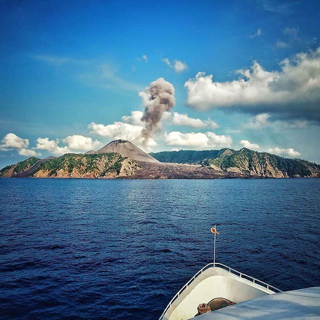 Barren island volcano